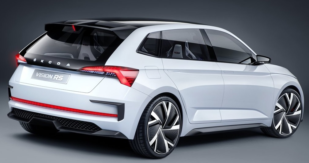 Skoda Vision RS Concept arka görünümü