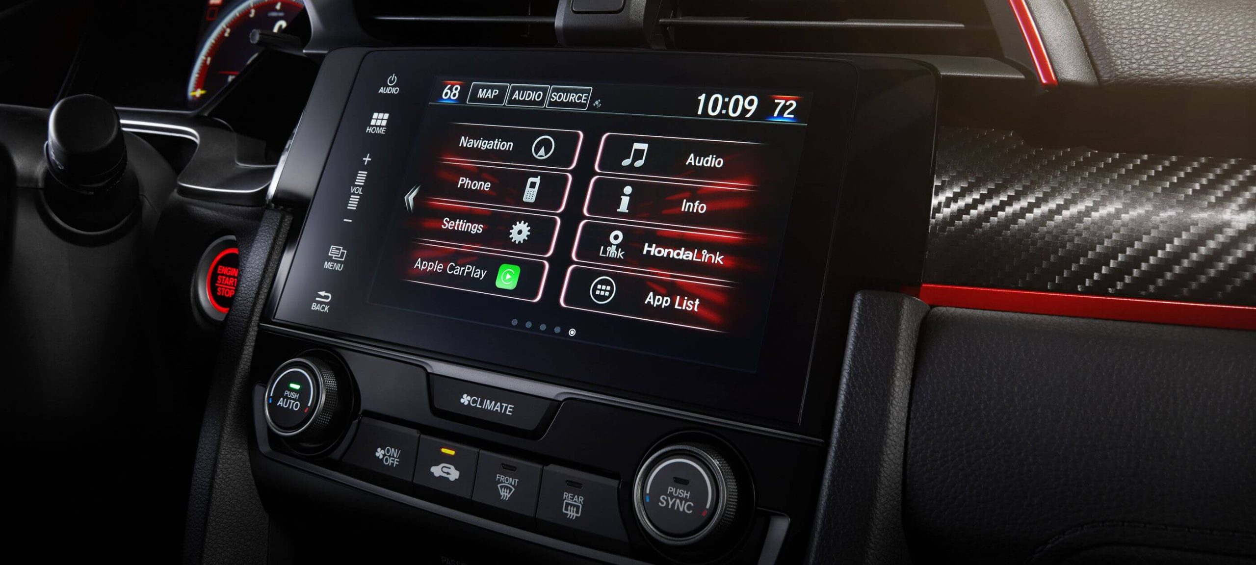 Honda Civic Type R Bağlanabilirlik Özellikleri Honda Civic Type R bağlanabilirlik