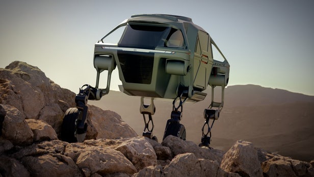 Hyundai ‘yürüyen otomobil’ Elevate’i tanıttı