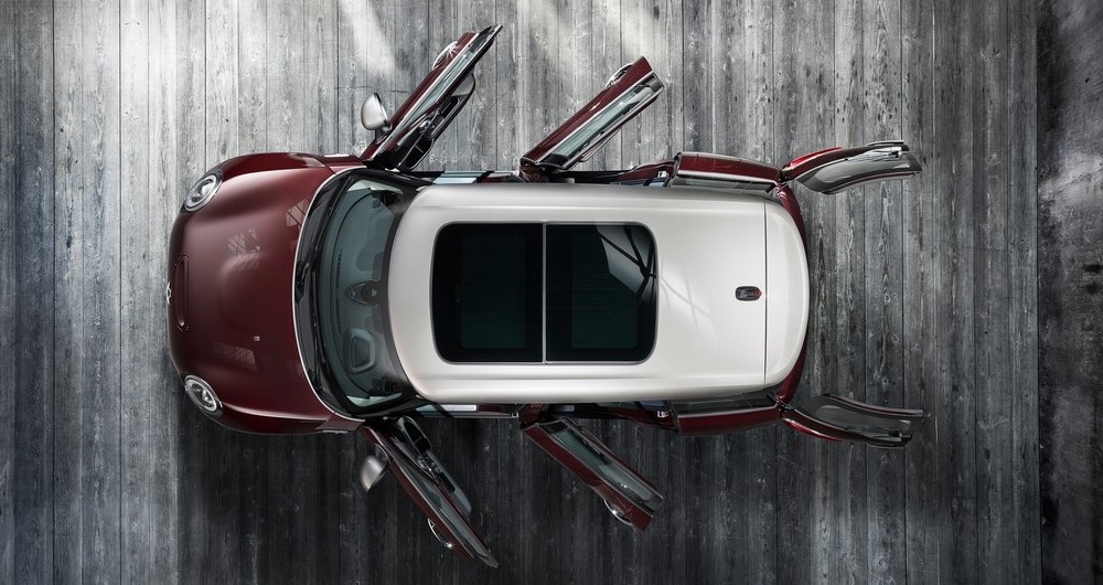 Mini 60 Years Edition Versiyonları Mini Clubman üst görünüm