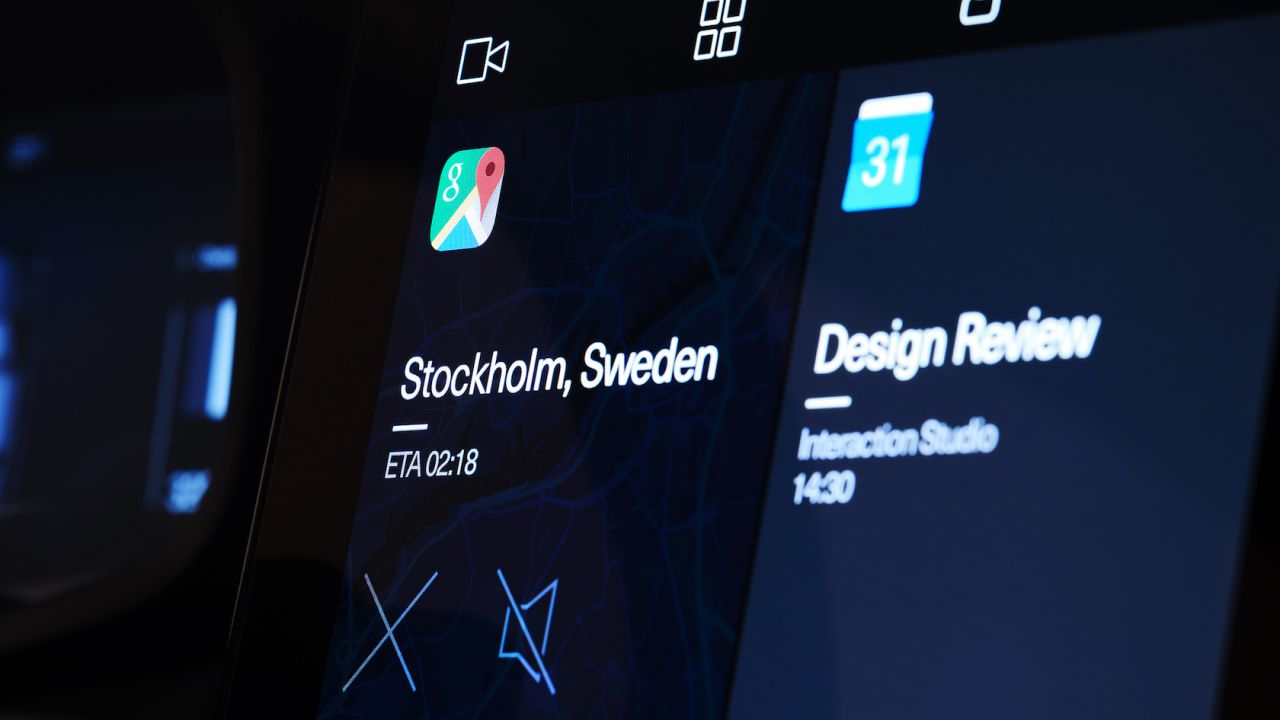 Polestar 2’nin araç içi ekranı Android’den güç alıyor