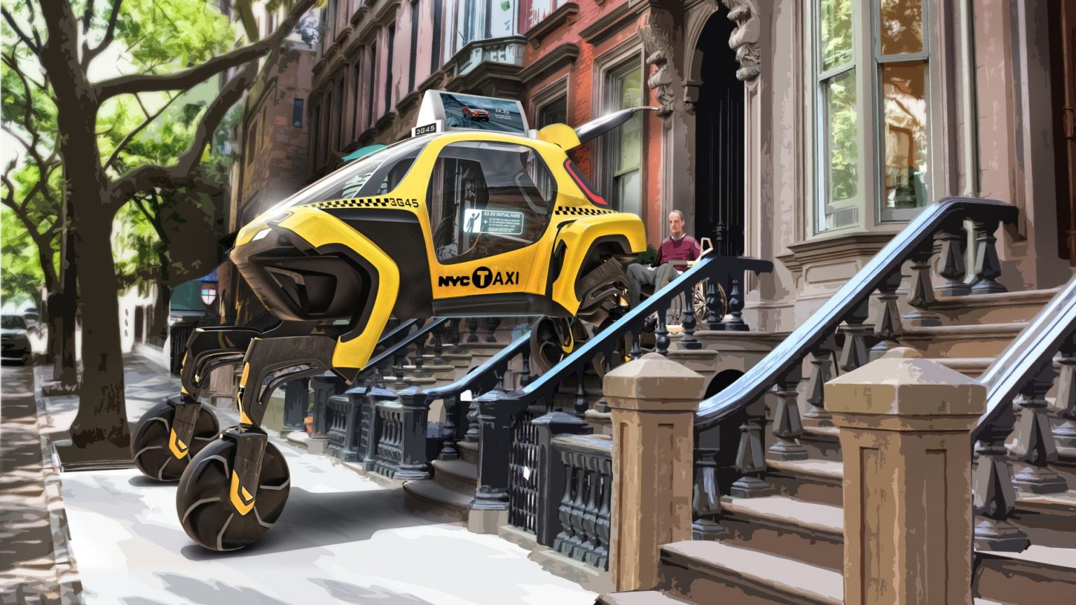 Hyundai’den Yürüyen Otomobil: Hyundai Elevate Elevate