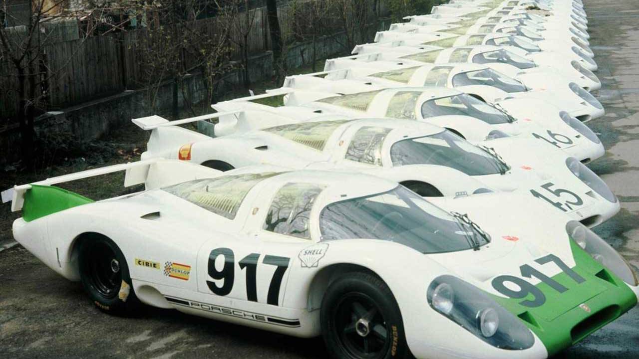 Efsane yarış otomobili Porsche 917 50 yaşına bastı
