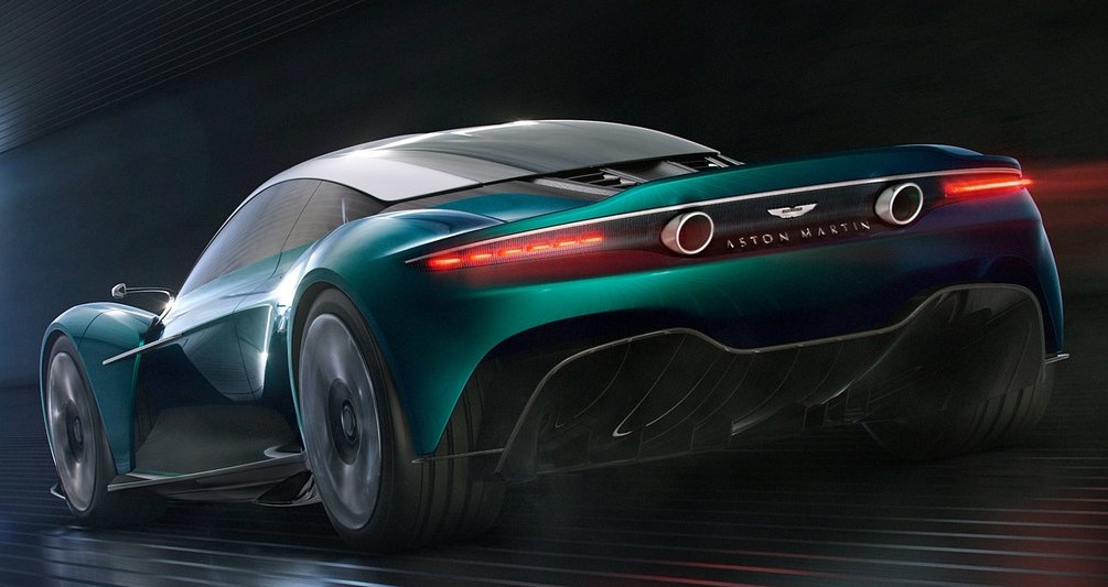 Aston Martin Vanquish Concept arka görünümü