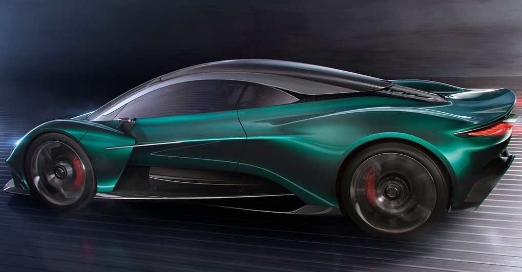 Aston Martin Vanquish Concept yan görünümü