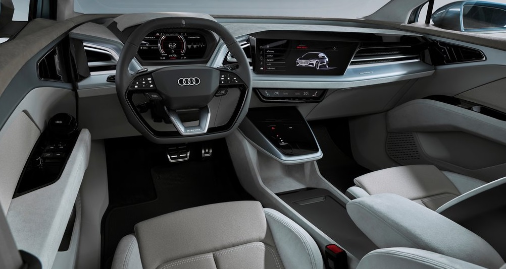 Audi Q4 e-tron concept iç dizayn