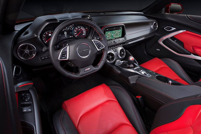 Chevrolet Camaro V8 ön konsol