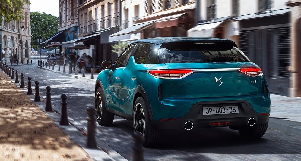 DS 3 Crossback arka görünümü
