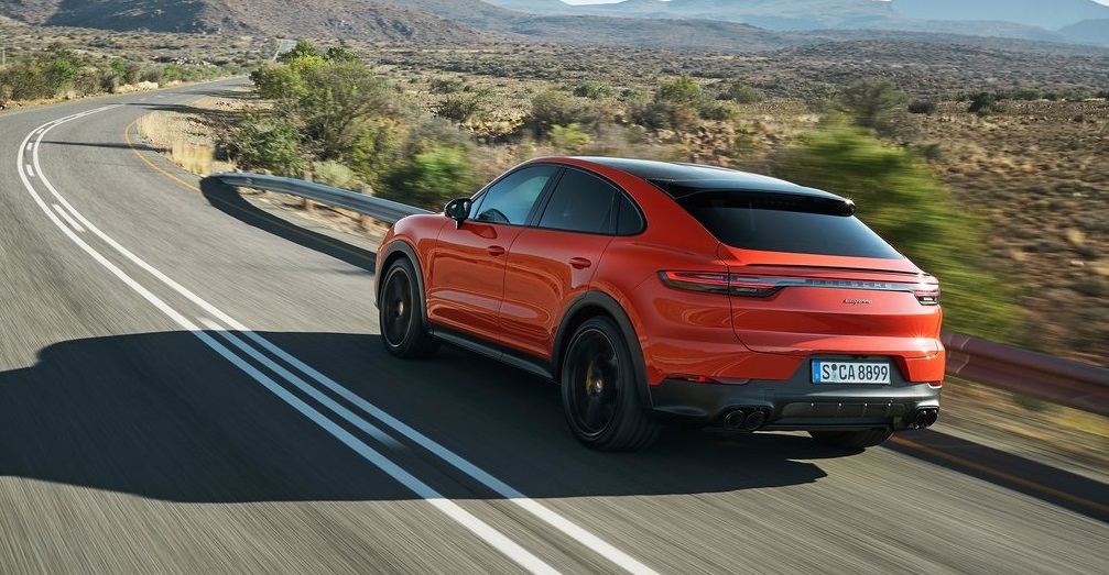 Porsche Cayenne Coupe arka görünümü