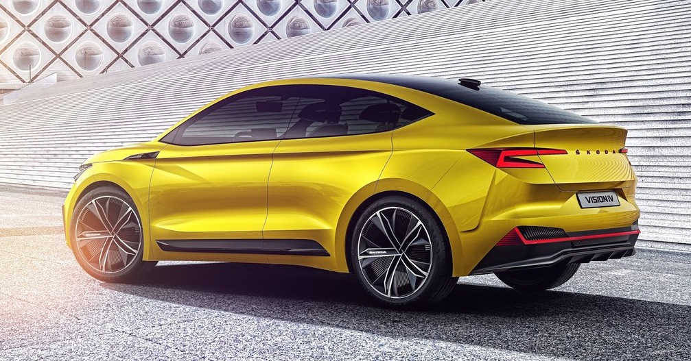Skoda Vision iV arka görünümü