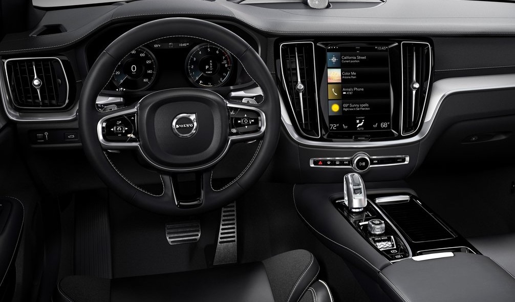 Volvo S60 ön konsol görünümü
