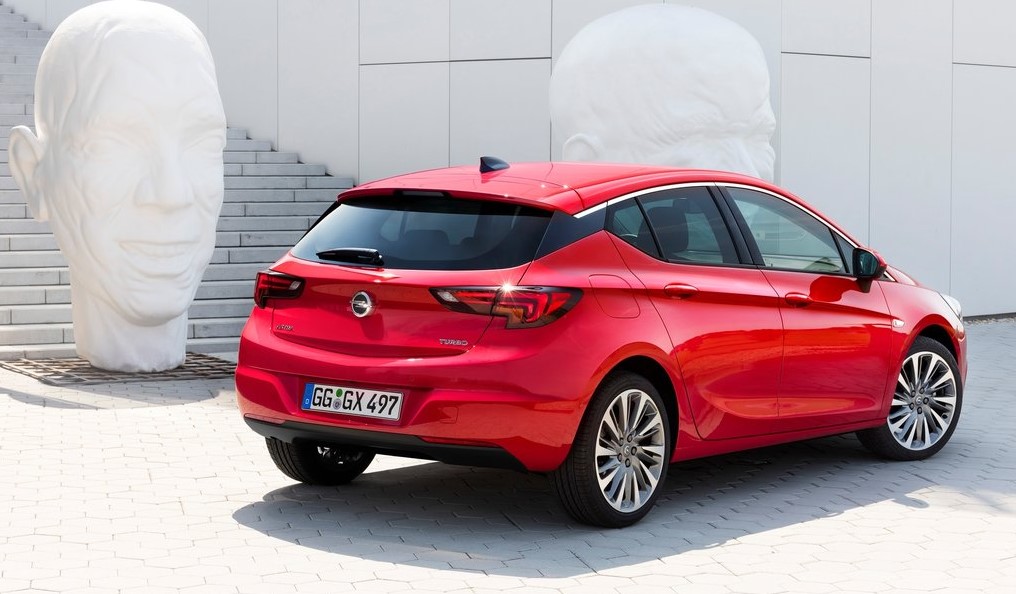 Opel Astra görünümü