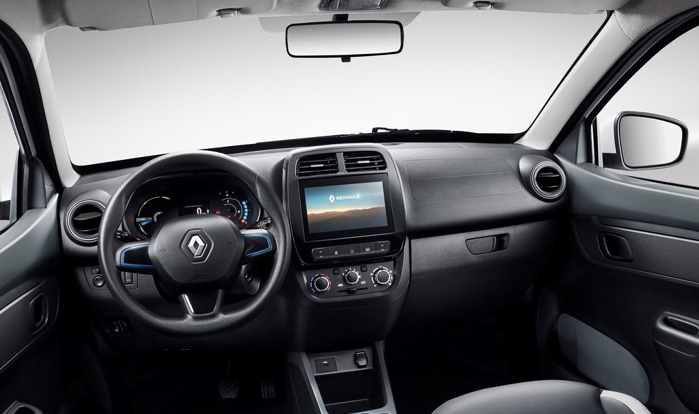 Renault City K-ZE ön konsolu