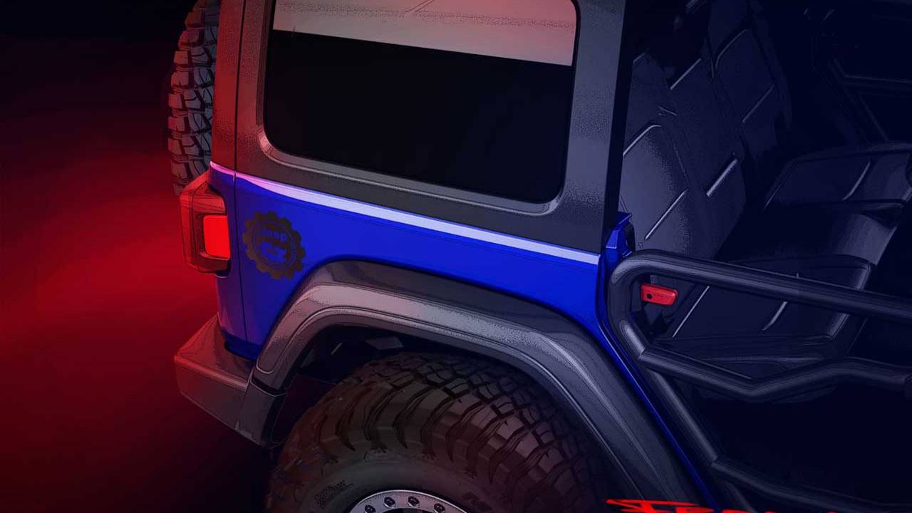 Jeep’in sınırlı sayıda üretilecek olan JPP Wrangler modeli çıktı
