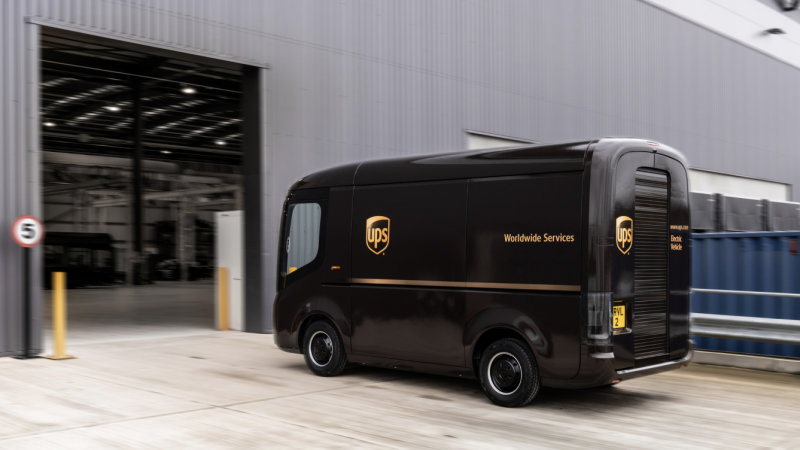 UPS, elektrikli kamyon üreticisi Arrival ve Waymo ile işbirliğine gitti