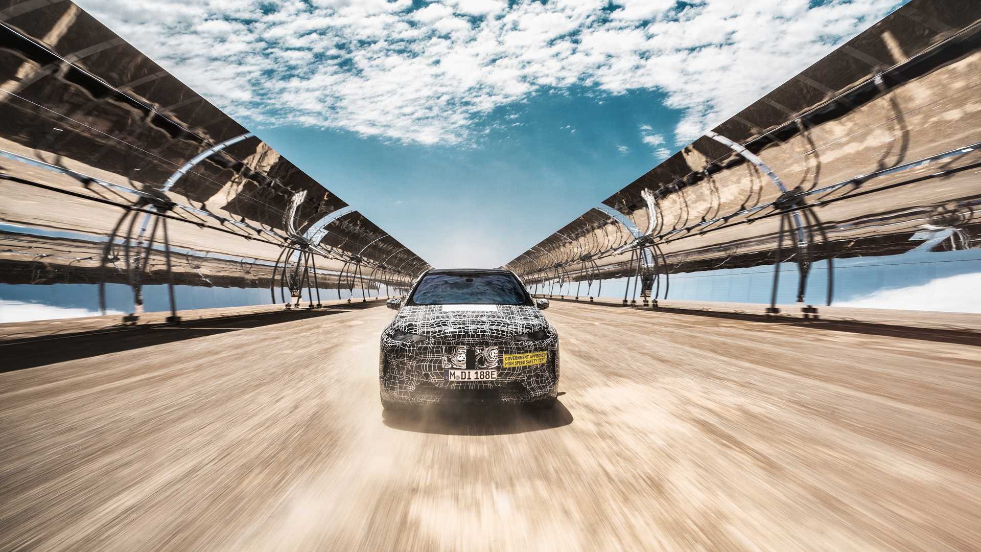 BMW iNext’in sıcaklık testlerine Güney Afrika’da devam ediyor