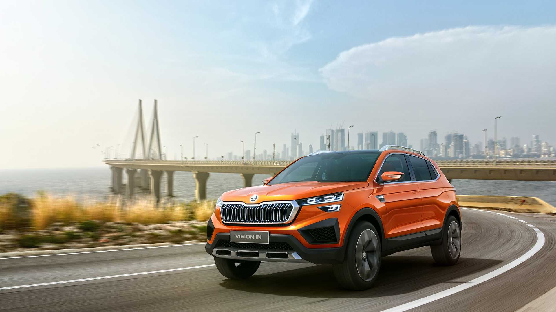 Işıklı ızgaraya sahip Skoda Vision IN konsepti tanıtıldı