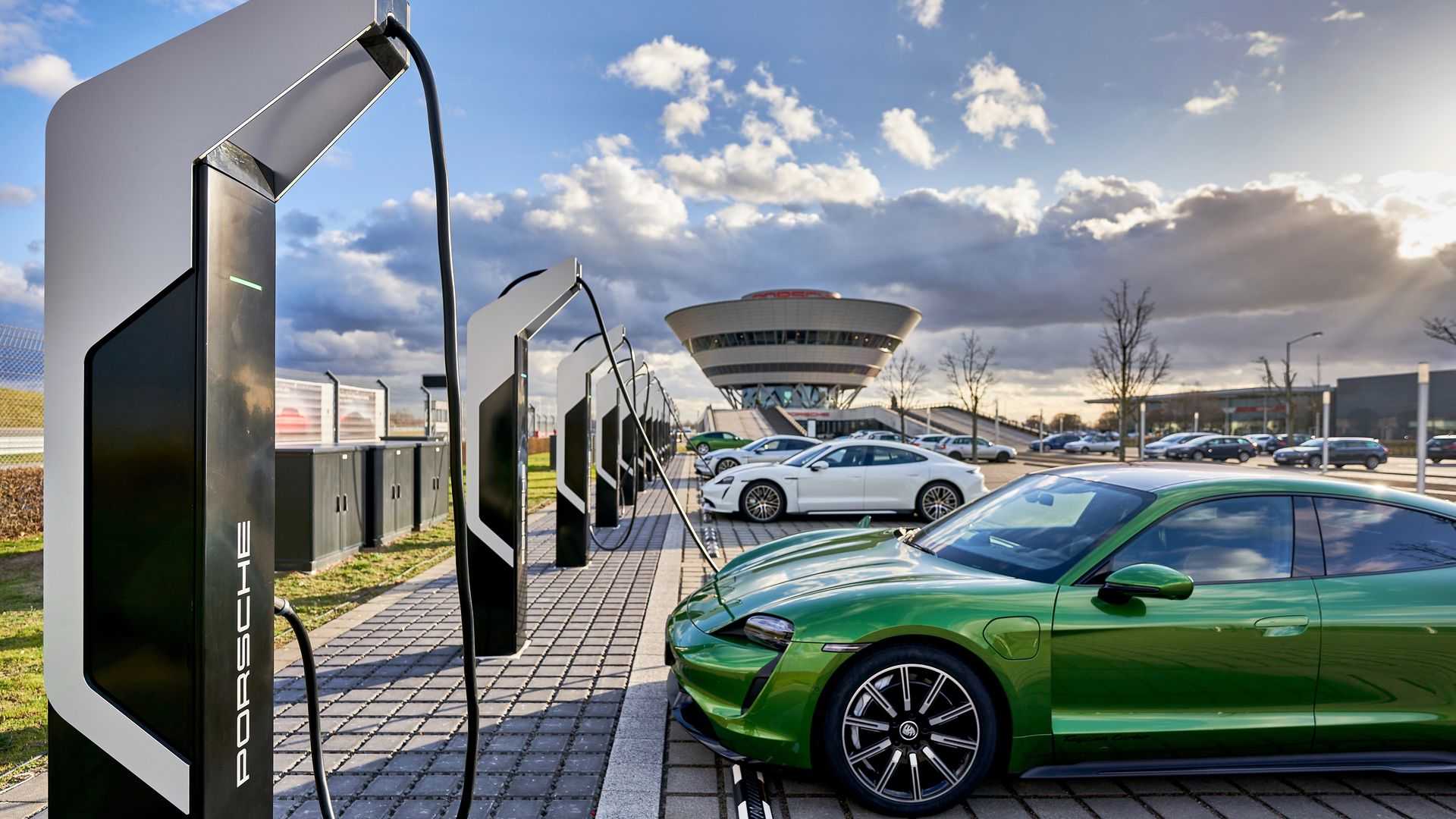 Porsche ev charging stations