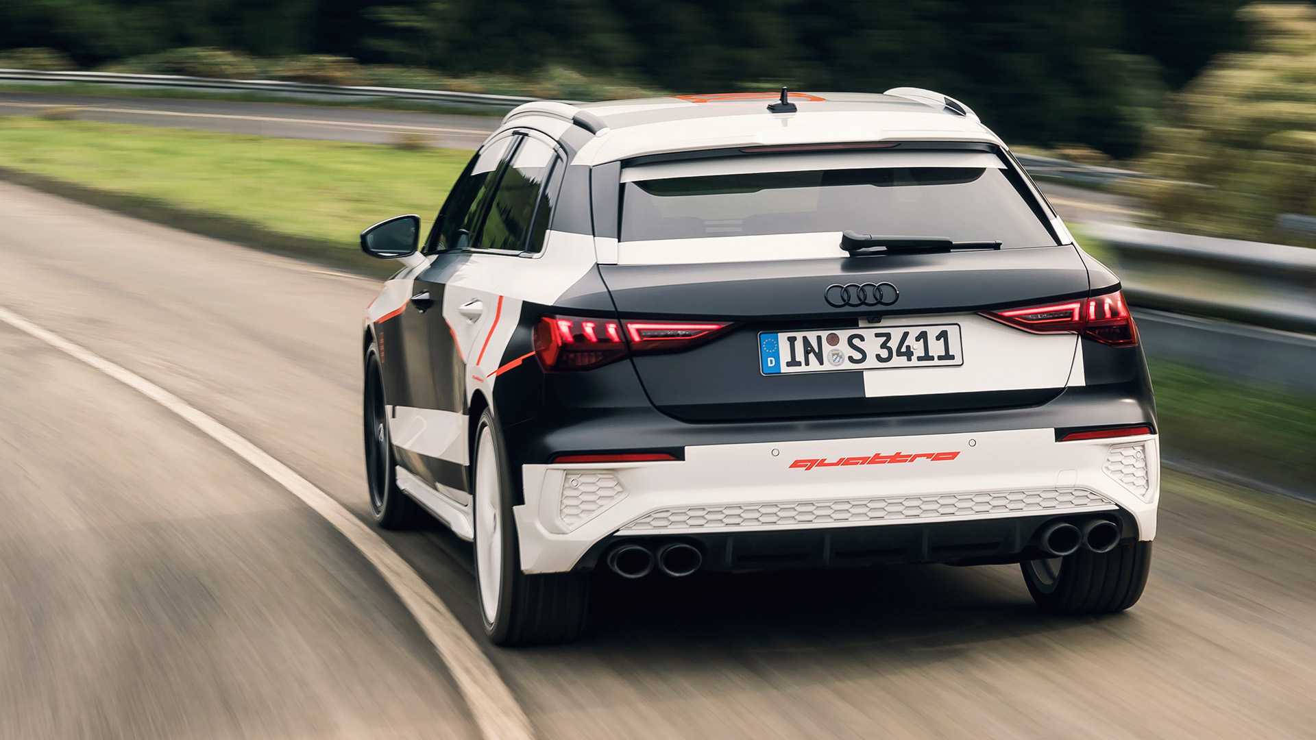 Yeni Audi S3 Sportback’in kamuflajlı görüntüleri paylaşıldı