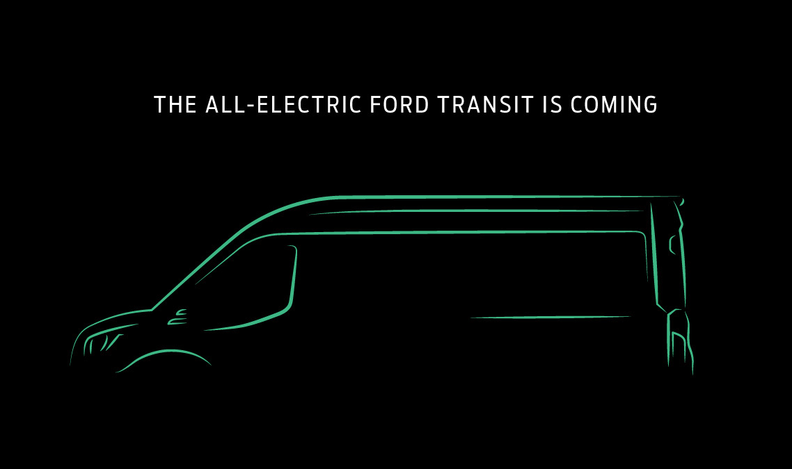 Tamamen elektrikli Ford Transit geliyor!