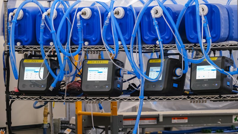 General Motors’un ürettiği solunum cihazları hastalara teslim ediliyor
