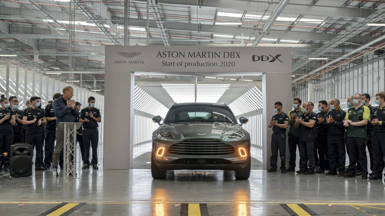 Aston Martin’in ilk SUV modeli DBX’in üretimi sonunda başladı