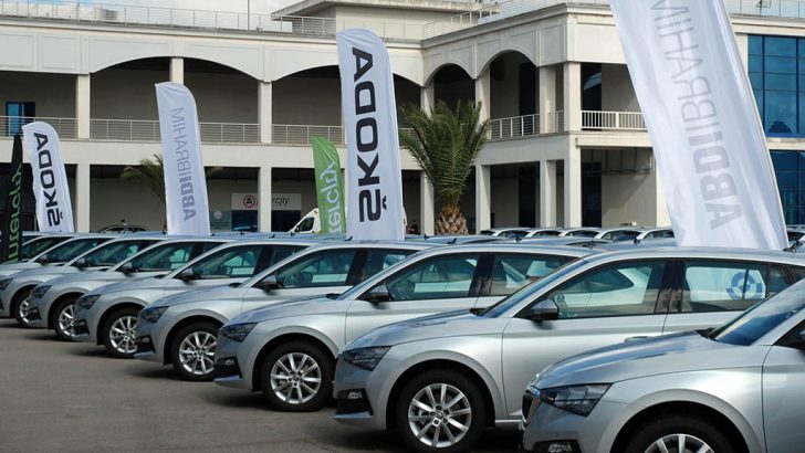 Skoda sektörün en büyük filo teslimatını Abdi İbrahim’e yaptı