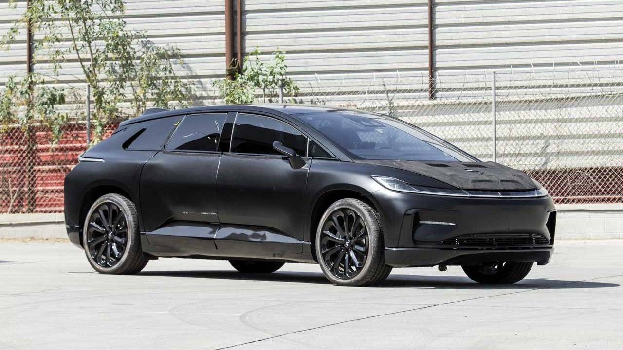2016 Faraday Future FF91 prototipi açık artırmaya çıktı