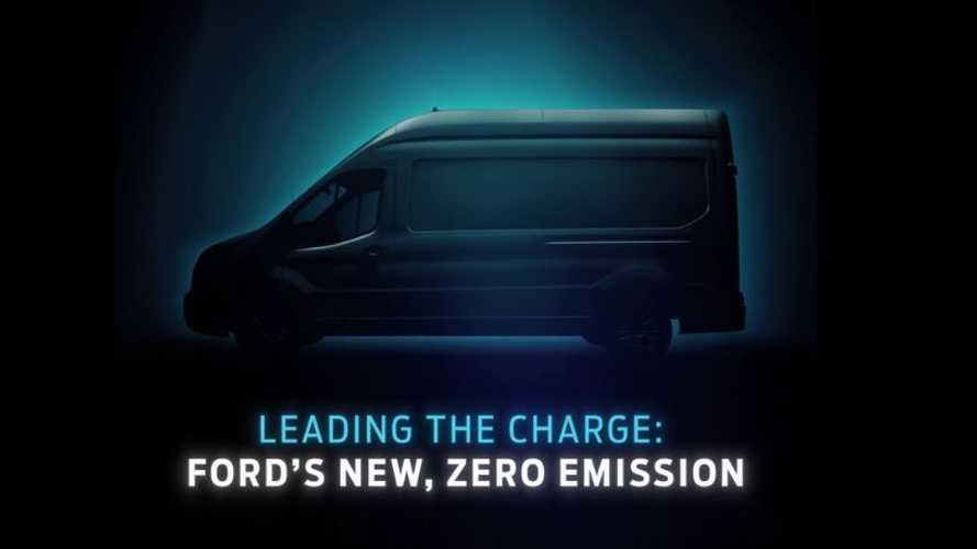Tamamen Elektrikli Ford E-Transit Geliyor Ford E-Transit