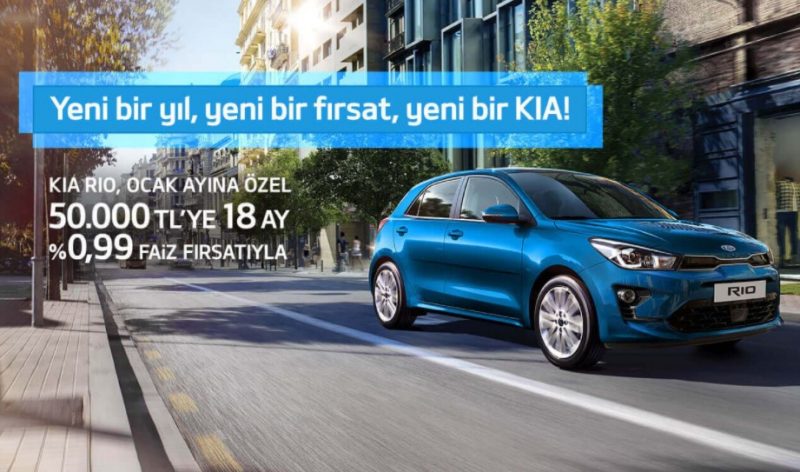 KIA RIO kampanyası