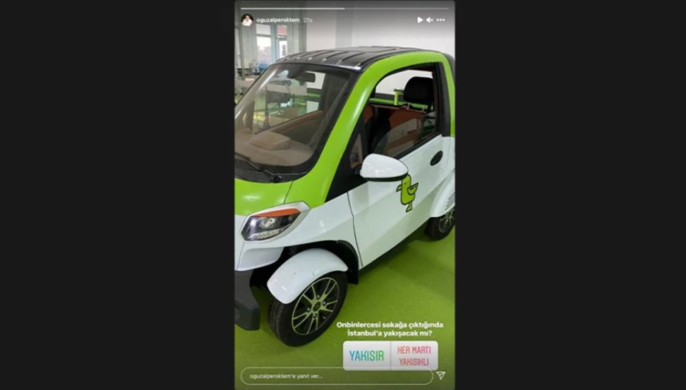 Martı elektrikli otomobil