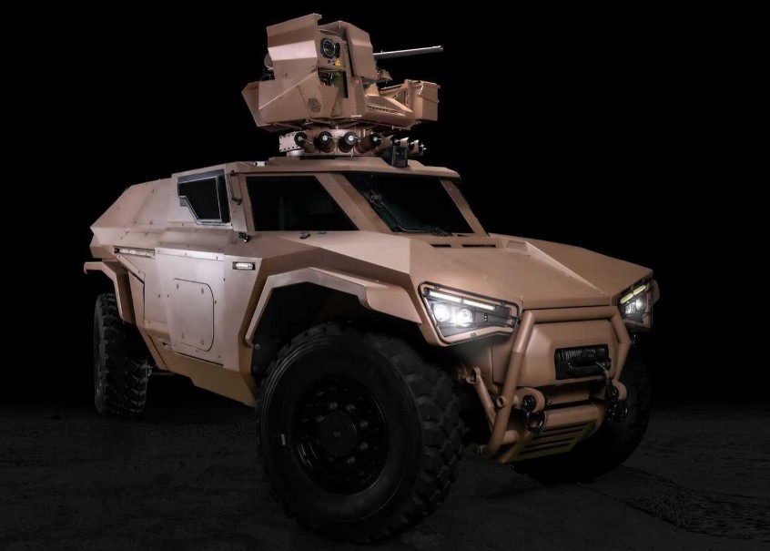 Hibrit Motorlu İlk Askeri Araç Arquus Scarabee Tanıtıldı Arquus Scarabee