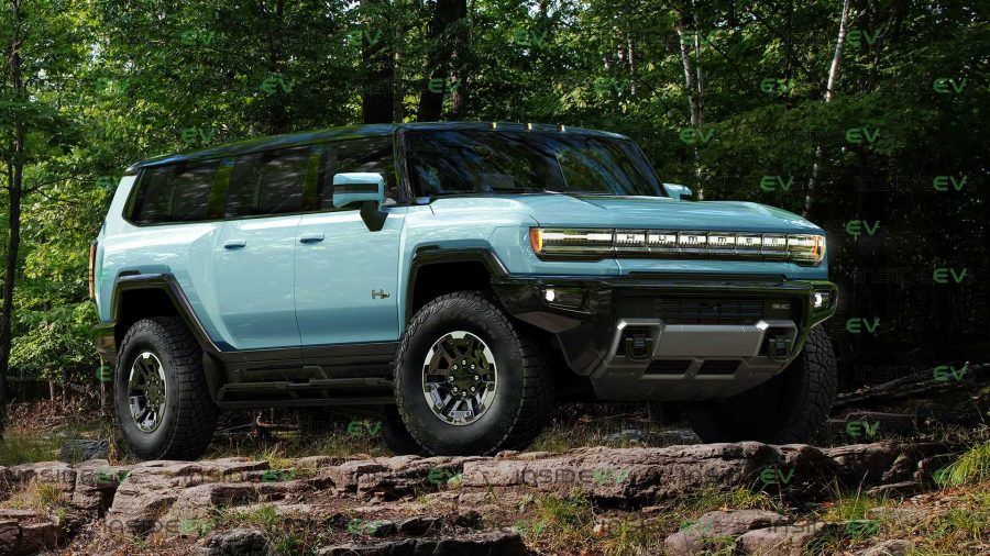 GMC Hummer EV SUV için Yeni Video Paylaşıldı GMC Hummer EV SUV