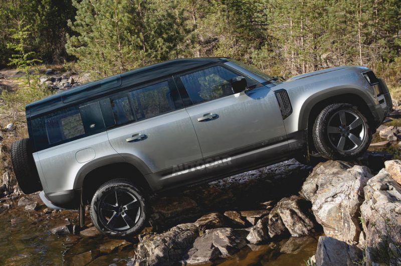 Land Rover Defender 130 Görselleri Ortaya Çıktı Land Rover Defender 130