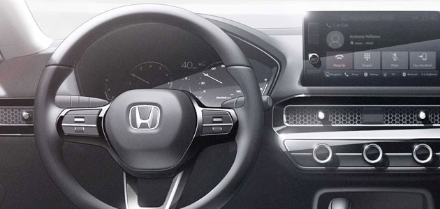 Honda Civic Sedan Modelinde de Kullanılacak Yeni İç Mekan Ortaya Çıktı 2021 Honda Civic Sedan