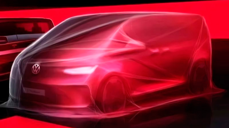 2021 Volkswagen T7 Multivan için Resmi Video Geldi 2021 Volkswagen T7 Multivan