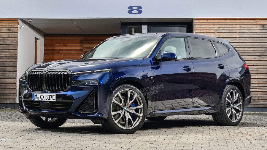 BMW X8 PHEV Modeli Pist Testlerinde Görüntülendi BMW X8 PHEV