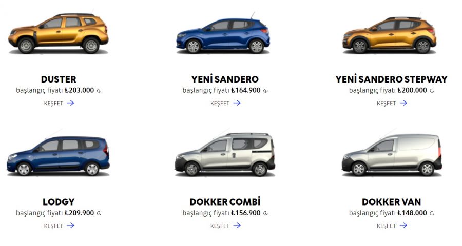 Dacia Yaz kampanyası
