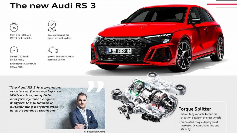 2021 Audi RS3 Sedan ve RS3 Sportback