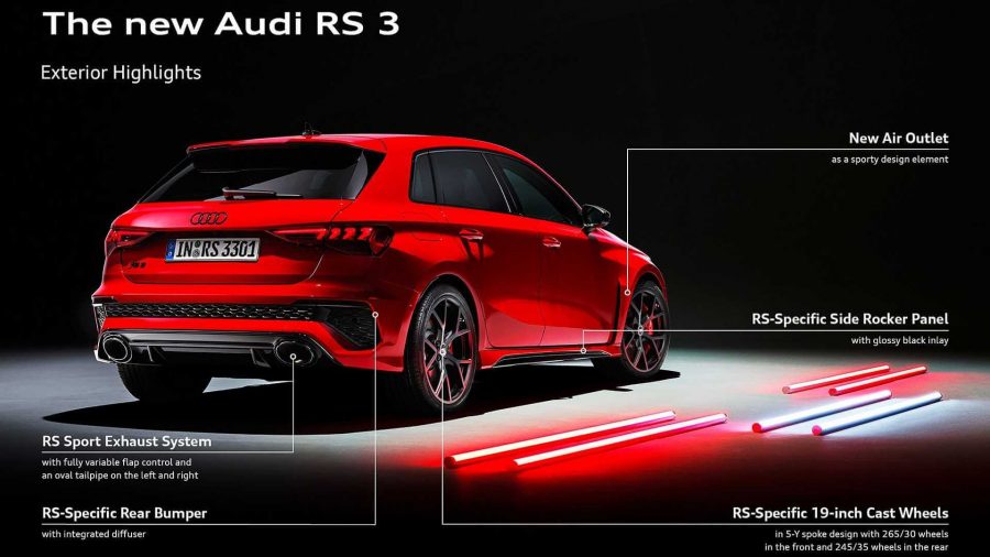 2021 Audi RS3 Sedan ve RS3 Sportback