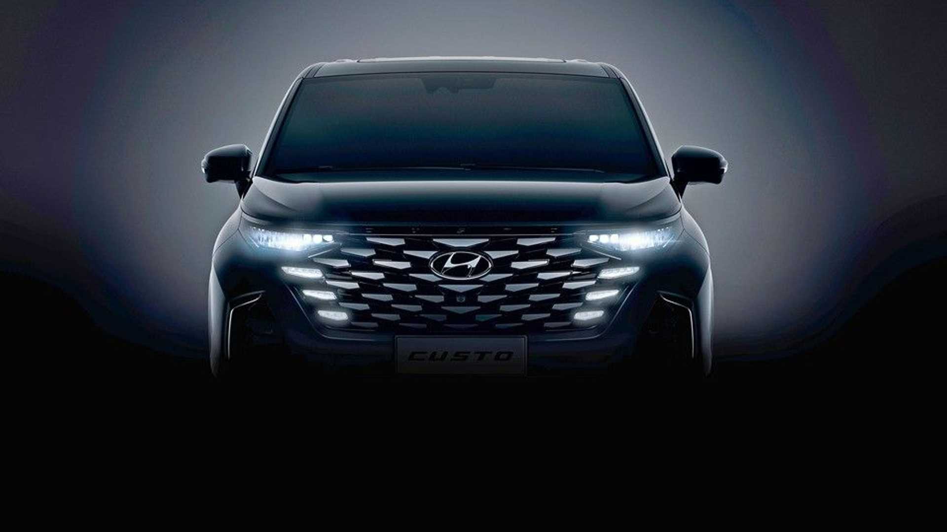 2022 Hyundai Custo Minivan için Resmi Görseller Paylaşıldı! 2022 Hyundai Custo Minivan