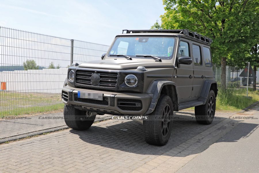 2022 Mercedes G-Serisi 4×4 Kameralara Yakaladı 2022 Mercedes G-Serisi 4x4²