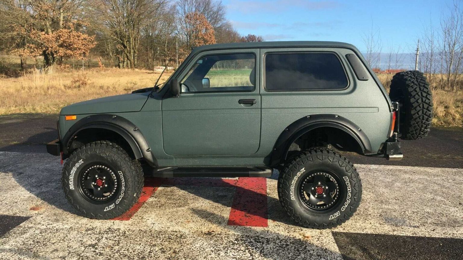 Özel Versiyon Lada Niva Monster Ortaya Çıktı lada niva monster 5